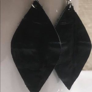 Real Leather Earrings
